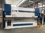 AHYW 4m เบรก CNC กดเครื่อง 6 แกน