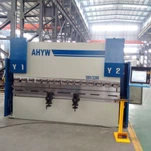 China Yawei 3Mtr CNC Pressbrakes ไฮบริด 4 แกน
