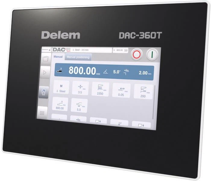DAC360T DELEM 4 axis cnc metal guillotine shear controller