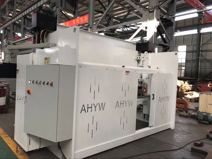 rear side of AHYW Yawei 100T4M PBM Hybrid cnc press brakes china suppliers DELEM DA58T